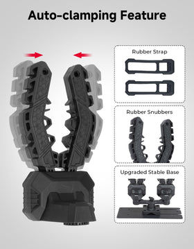 KEMIMOTO installed under a UTV seat showing concealed storage and cleaner cabin