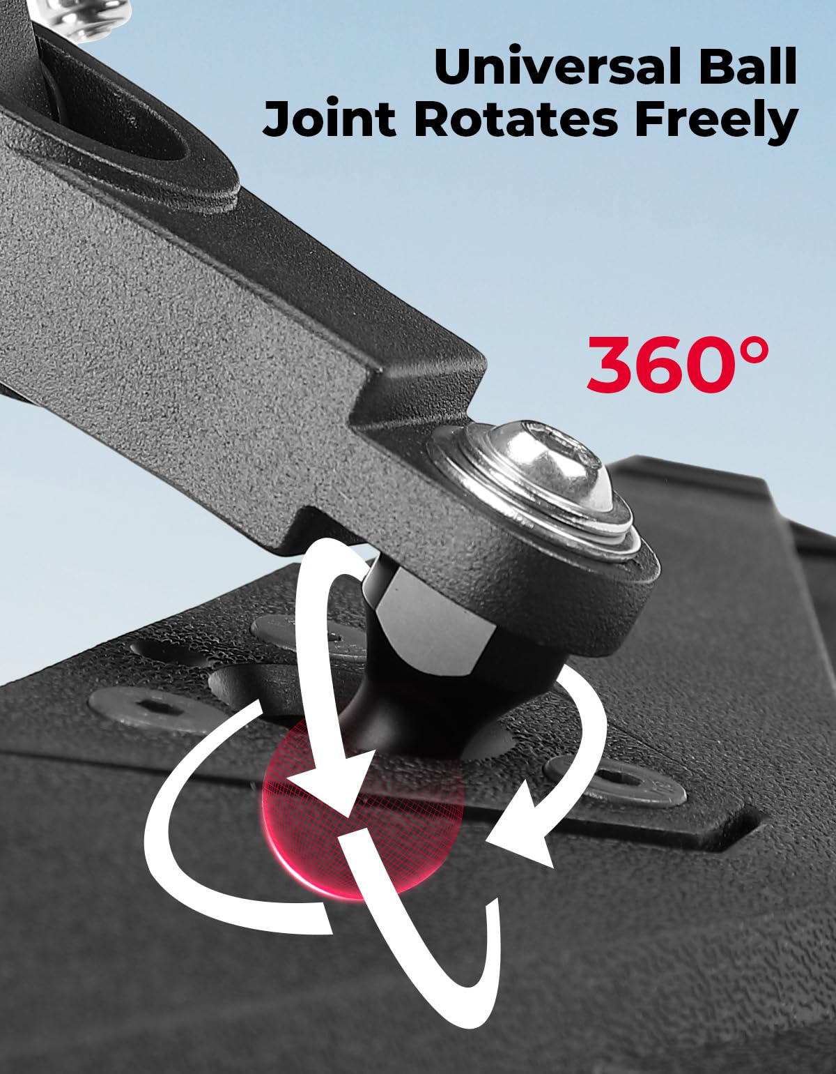 KEMIMOTO die-cast joint detail showing vibration-resistant stability
