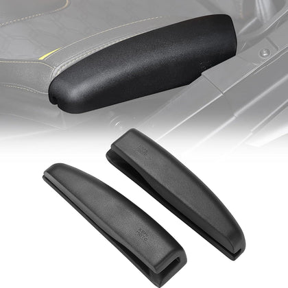 KEMIMOTO front view of seat side pad showing fit and protection