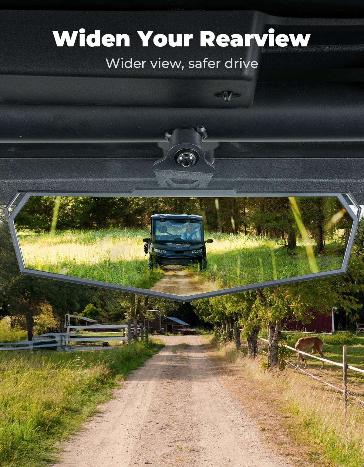 KEMIMOTO side shot demonstrating multi-angle adjustment for customizing sight lines