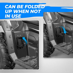 KEMIMOTO side view folded position for space saving and protection