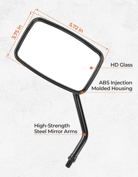 KEMIMOTO side profile showing aluminum frame and scratch-resistant coating benefit