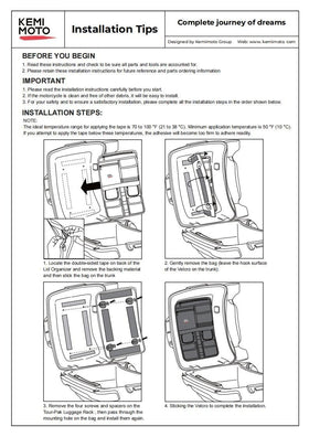 KEMIMOTO side profile showing slim fit and low-profile thickness inside lid