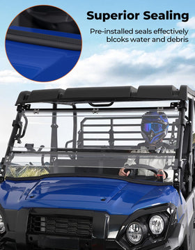 KEMIMOTO side profile in ventilation position showing adjustable airflow benefit