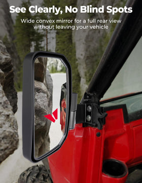 KEMIMOTO side view mounted in lifestyle ride for safer trail driving