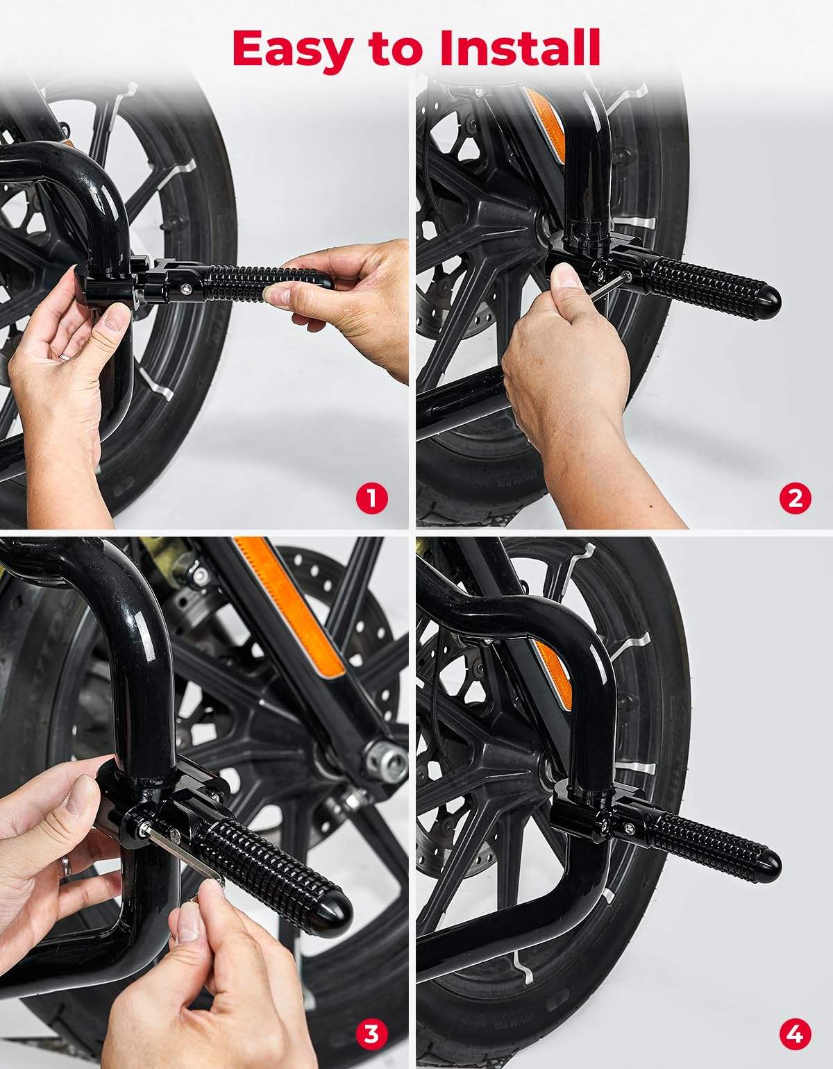 KEMIMOTO peg next to hand showing scale and lightweight durability