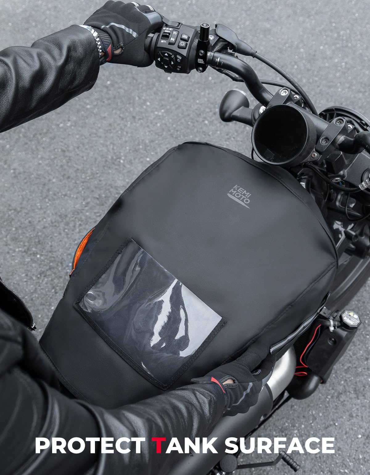 KEMIMOTO size comparison with hand showing compact, easy storage
