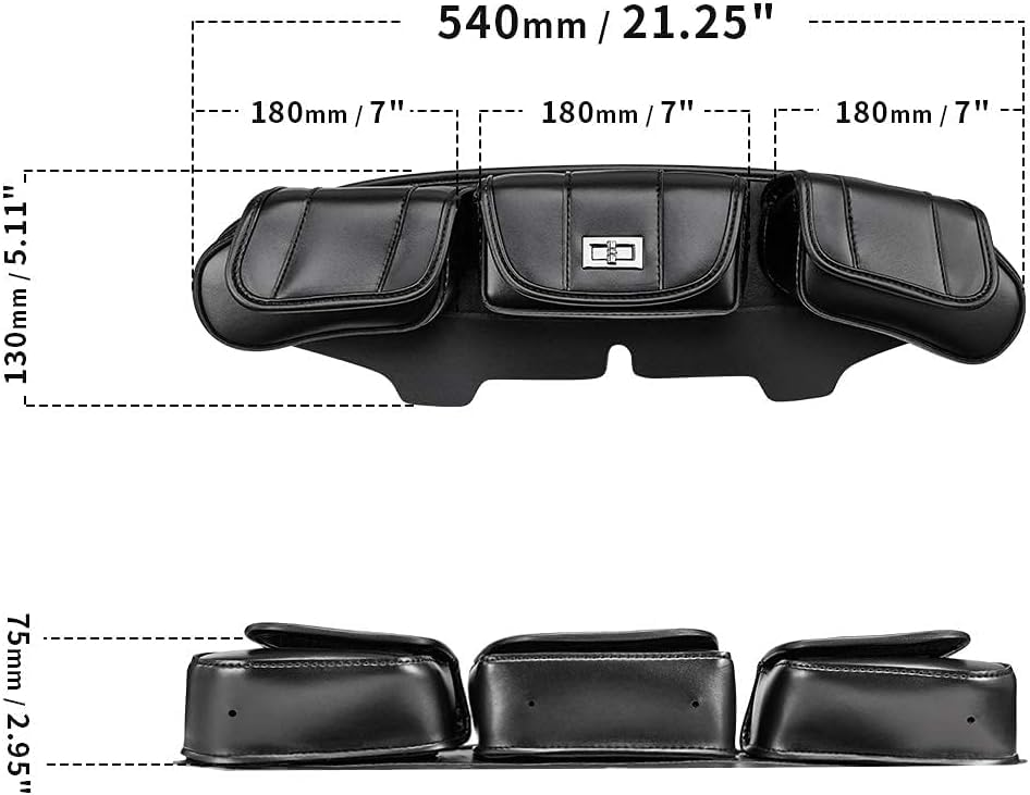 KEMIMOTO bag next to gloves and phone showing compact capacity benefit