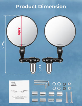 KEMIMOTO next to wrench for scale illustrating compact size and installation tools