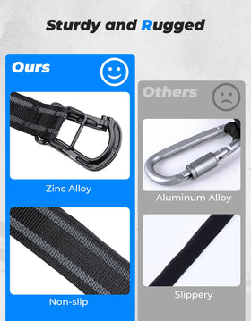 KEMIMOTO anti-slip strap detail preventing rotation on tubing