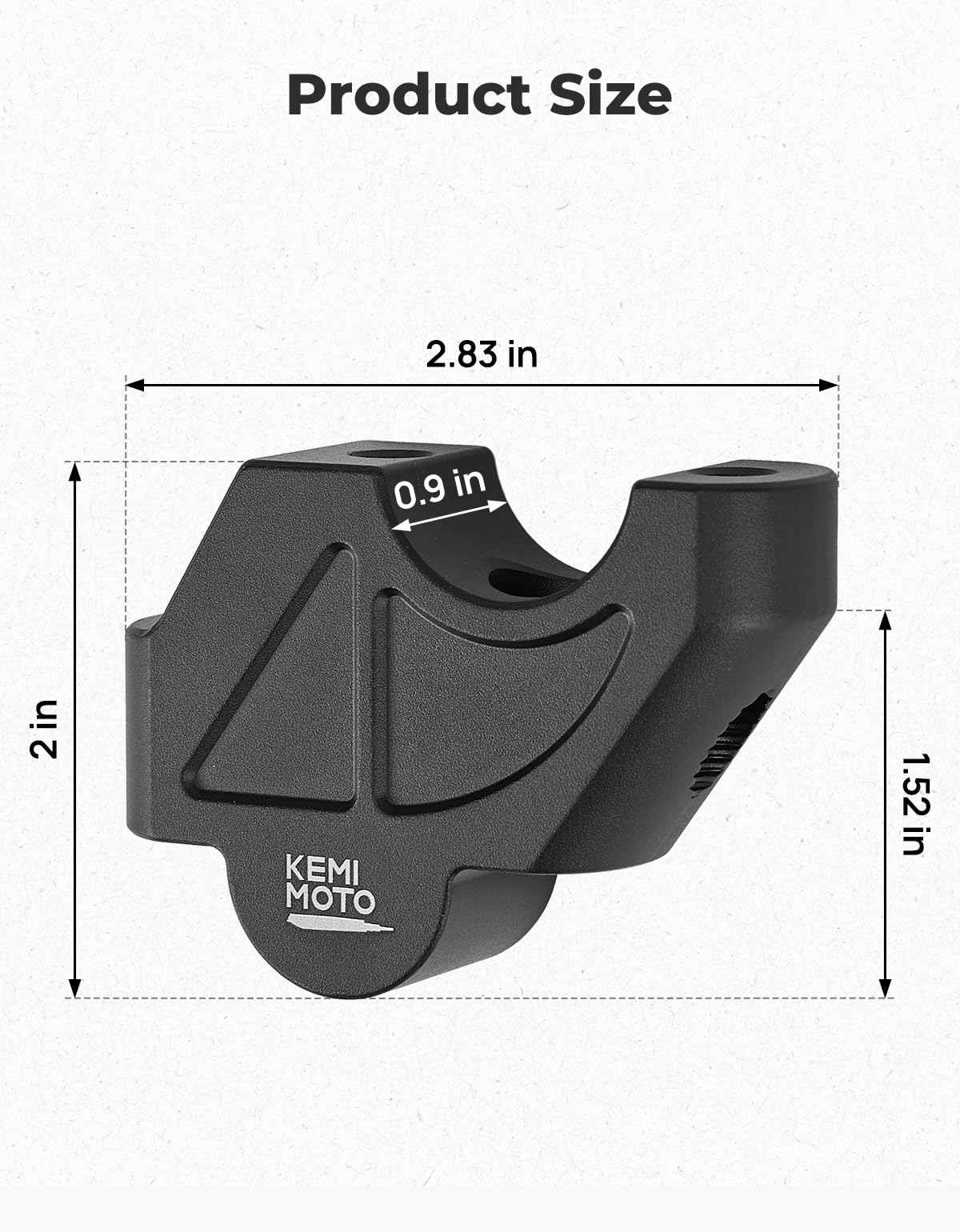 KEMIMOTO alloy finish closeup highlighting durability and corrosion resistance