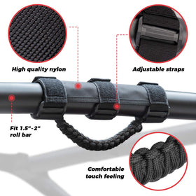 KEMIMOTO triple-strap attachment detail showing non-slip stability