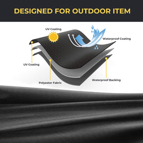 KEMIMOTO reflective strip detail for better low-light visibility and safety