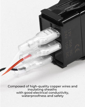 KEMIMOTO complete wiring harness laid out for quick system integration benefit