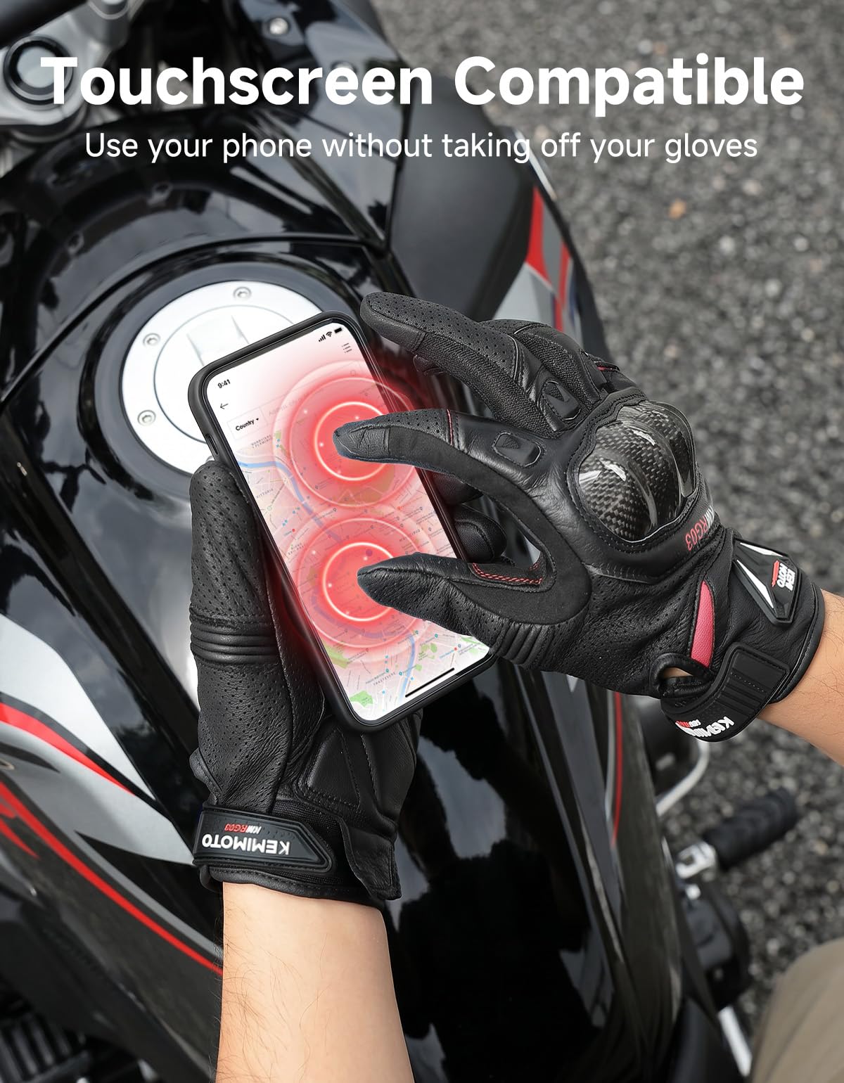 KEMIMOTO wrist closure detail providing secure fit and easy adjustment benefit