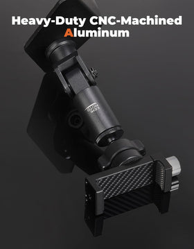 KEMIMOTO close-up of adjustable clamp with anti-slip pads for stable hold