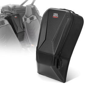 Kemimoto front view center console bag showing fit and organization benefit