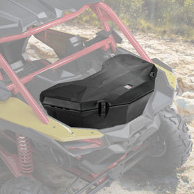 KEMIMOTO front view of X3 bed box showing compact cargo benefit