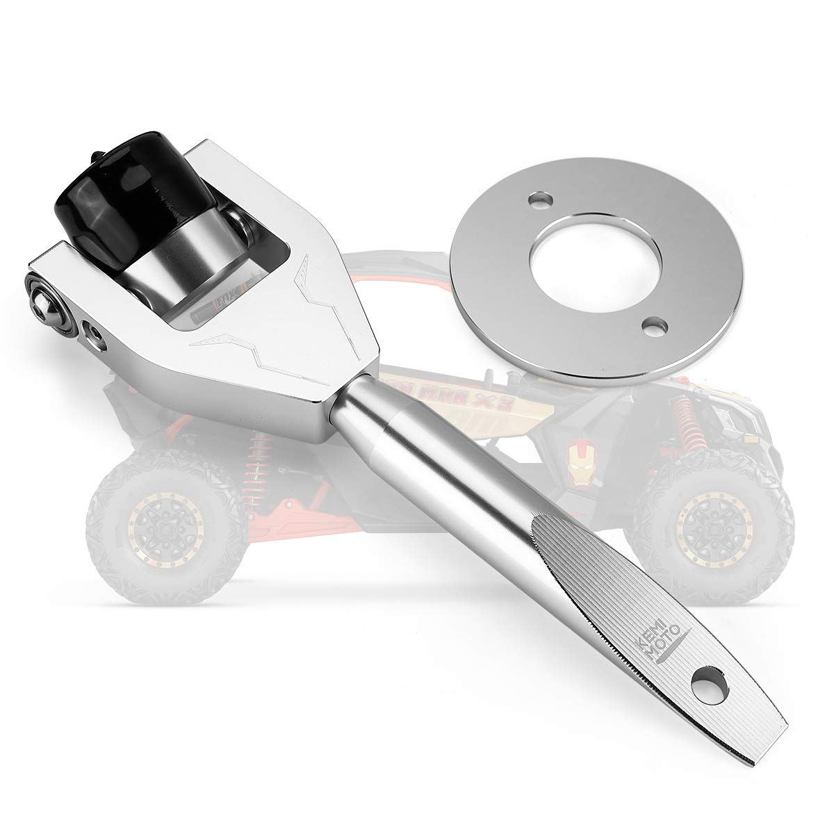 KEMIMOTO X3 front view showing compact tool for fast belt changes