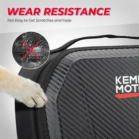 Kemimoto installed between Maverick X3 seats keeping items secure benefit