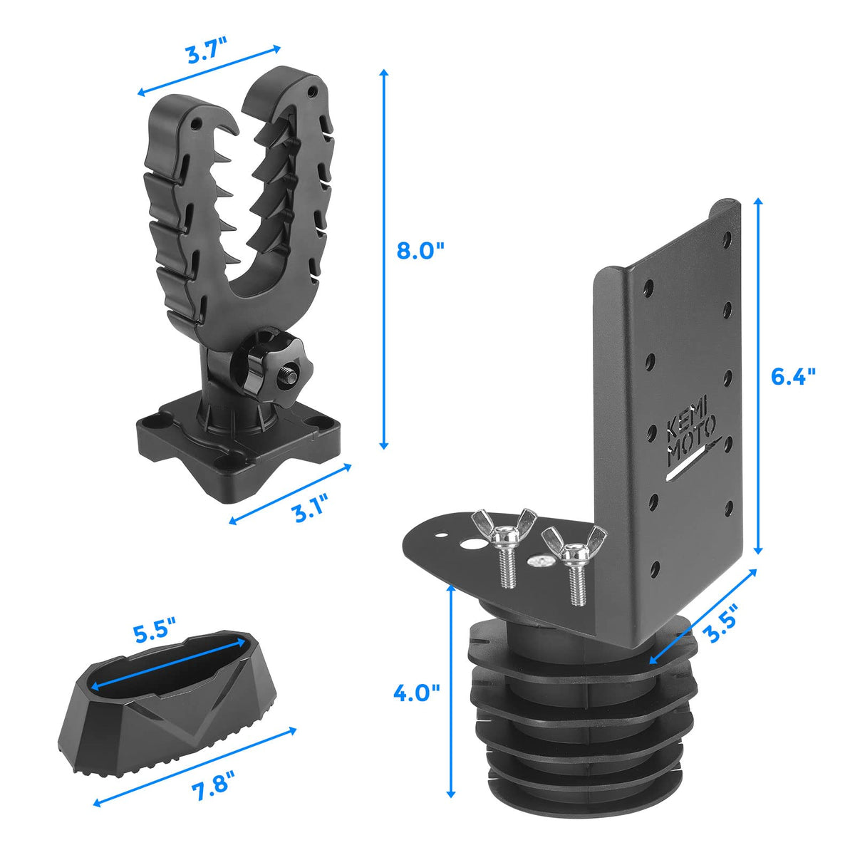 KEMIMOTO beside common tools showing size and fit for easy planning