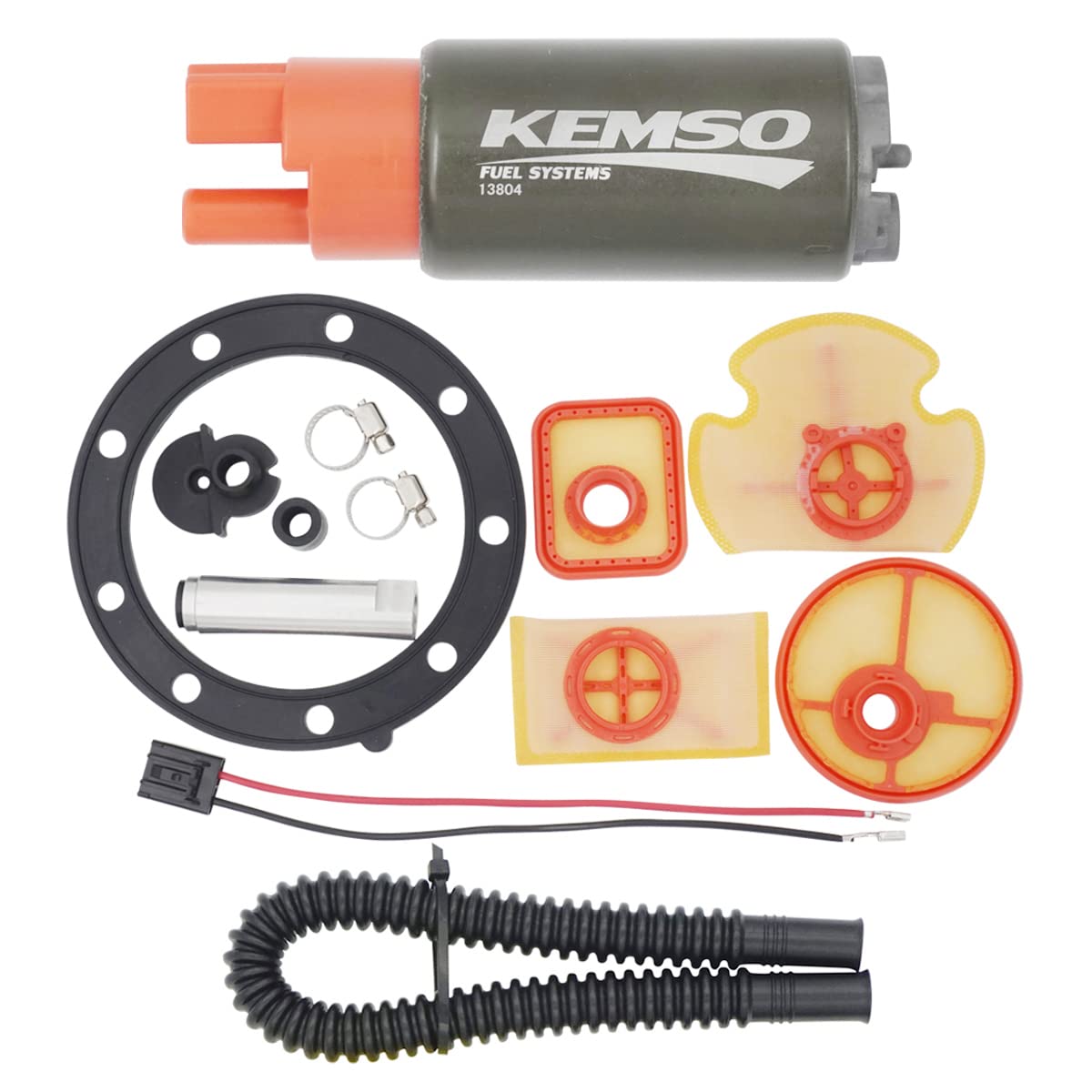 KEMSO 13804 front assembly view showing connector and mounting for easy replacement