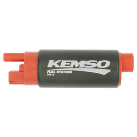 KEMSO 340LPH side profile and label highlighting serialized body and warranty