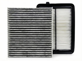 KEQGPCBE front packaging showing both filters and fit compatibility