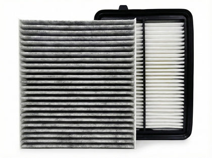 KEQGPCBE front packaging showing both filters and fit compatibility