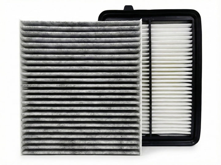 KEQGPCBE front packaging showing both filters and fit compatibility