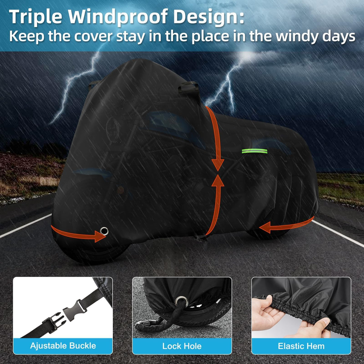 KERANTY folded in included storage bag for compact transport and storage