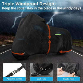 KERANTY folded in included storage bag for compact transport and storage