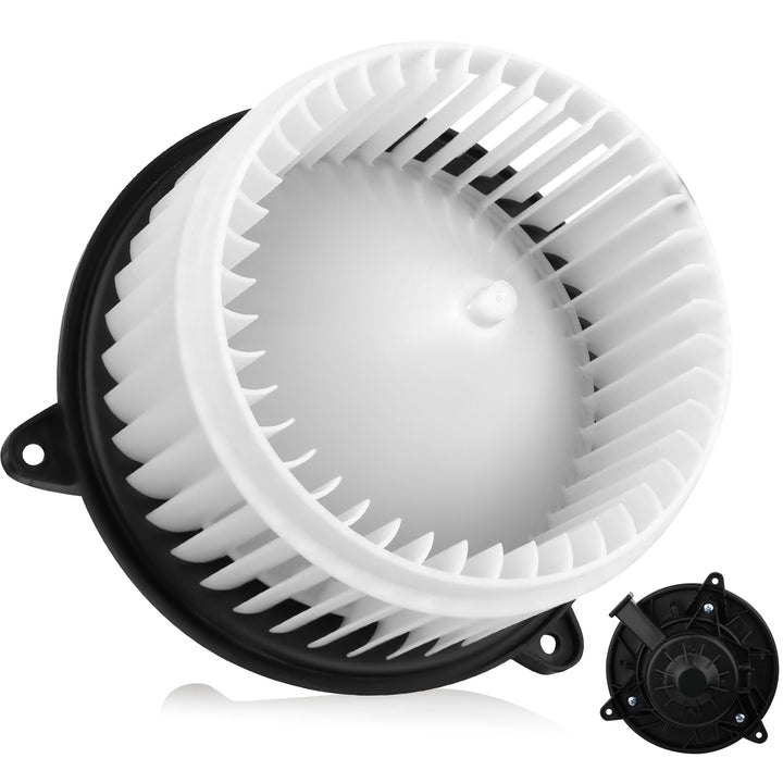 KERBIY blower motor front view showing durable housing and fitment benefit