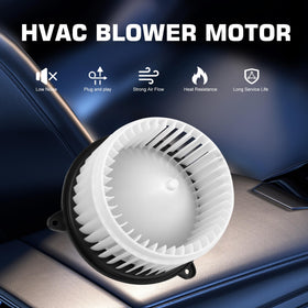 KERBIY blower motor installed under dash demonstrating restored HVAC performance