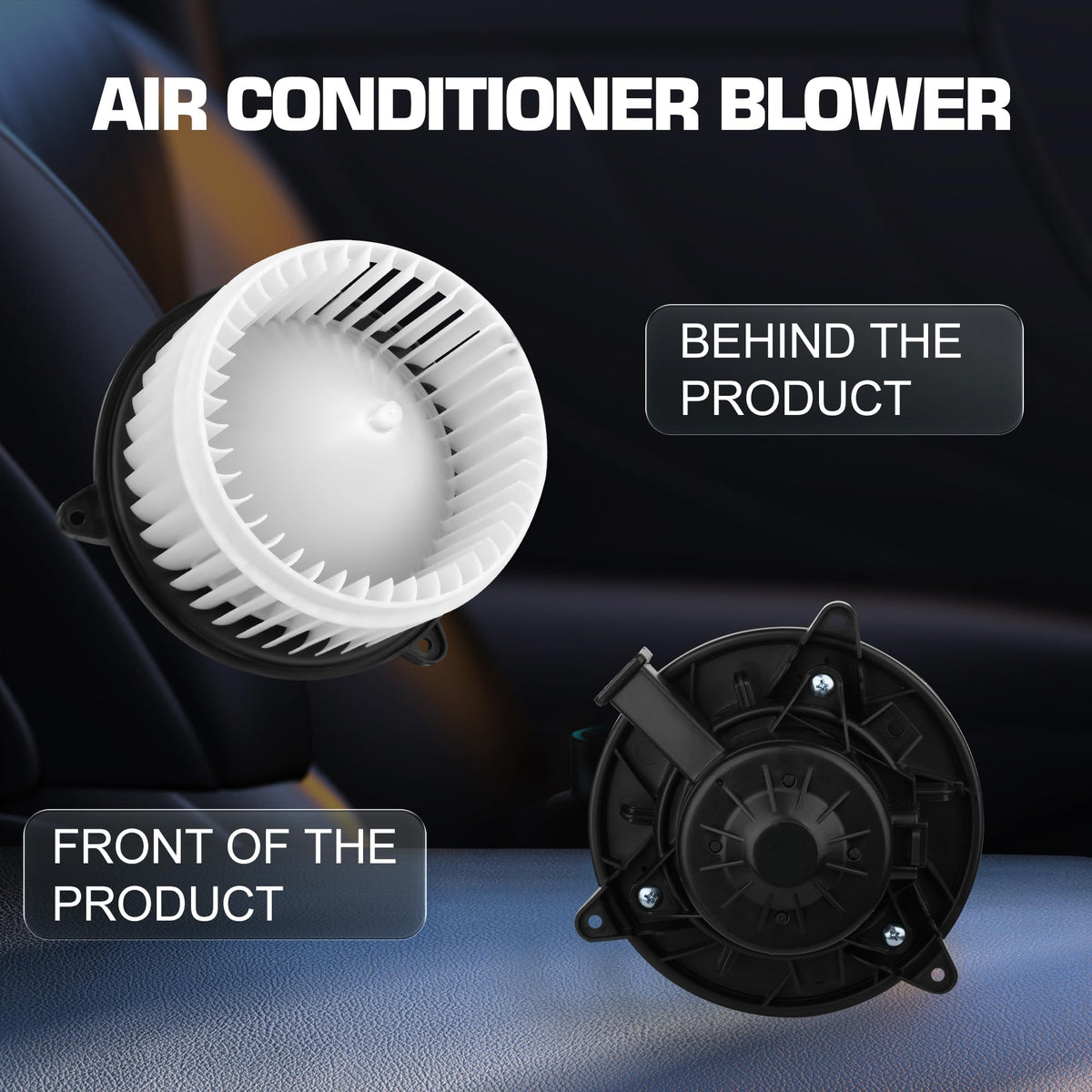 KERBIY blower motor in retail packaging ensuring protected delivery