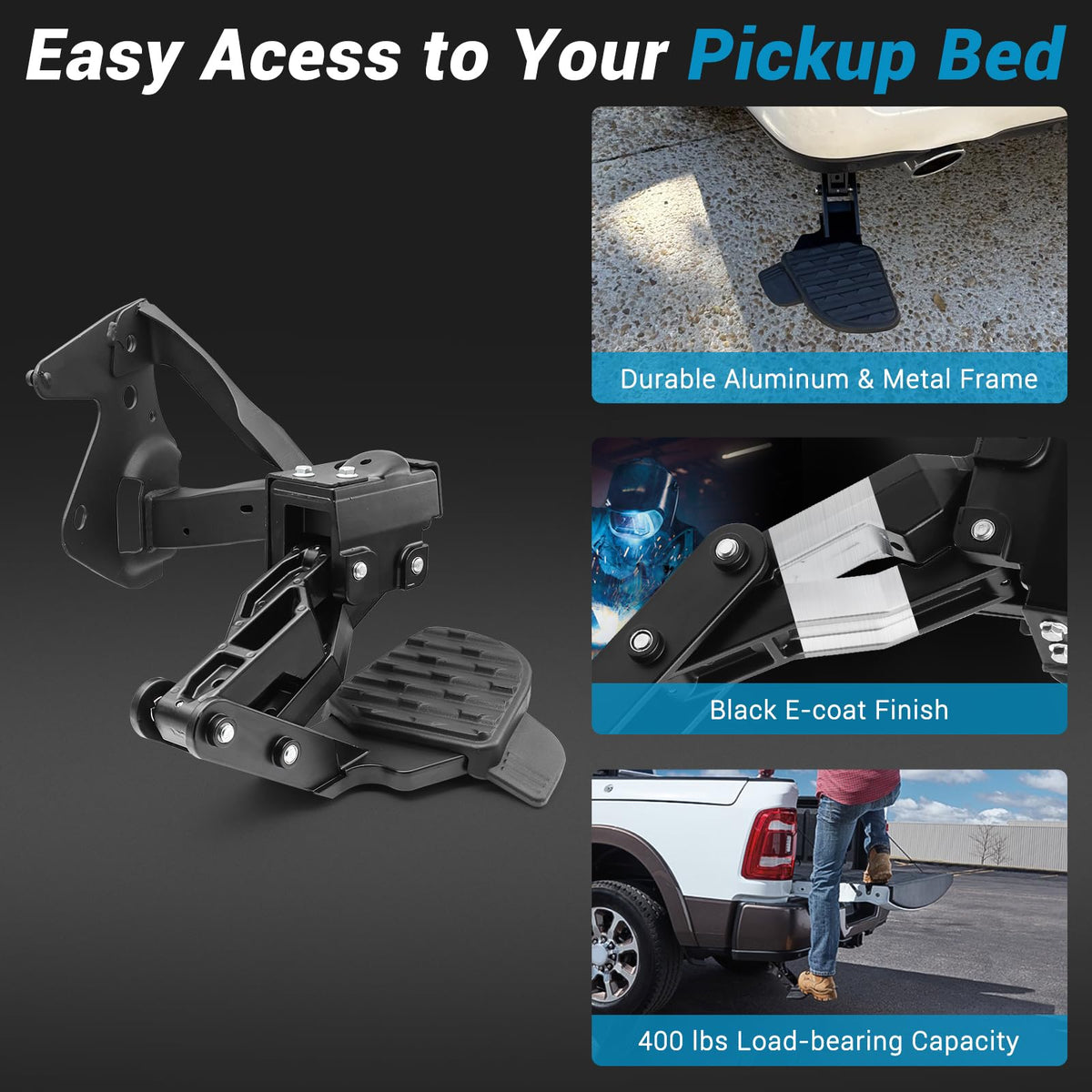 keriolee in lifestyle scene with user loading tools into Ram bed for practical use