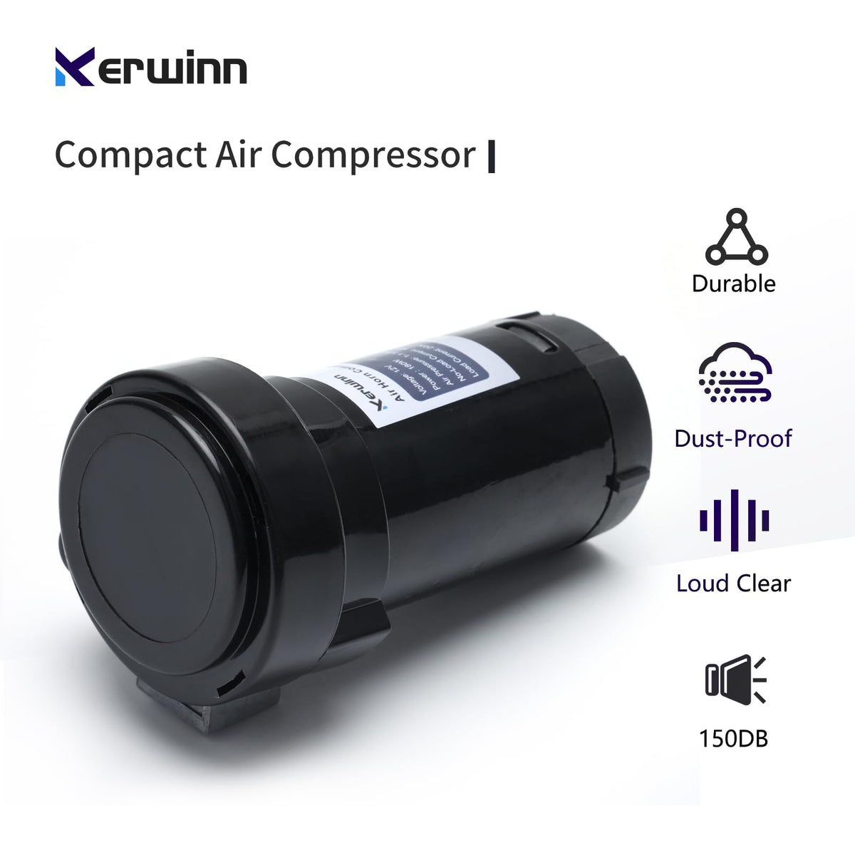 kerwinn size comparison with hand showing compact scale for tight spaces