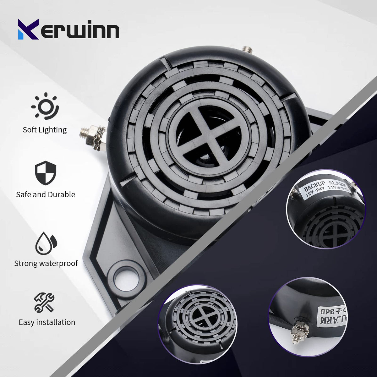 kerwinn size scale next to ruler showing compact dimensions for tight spaces