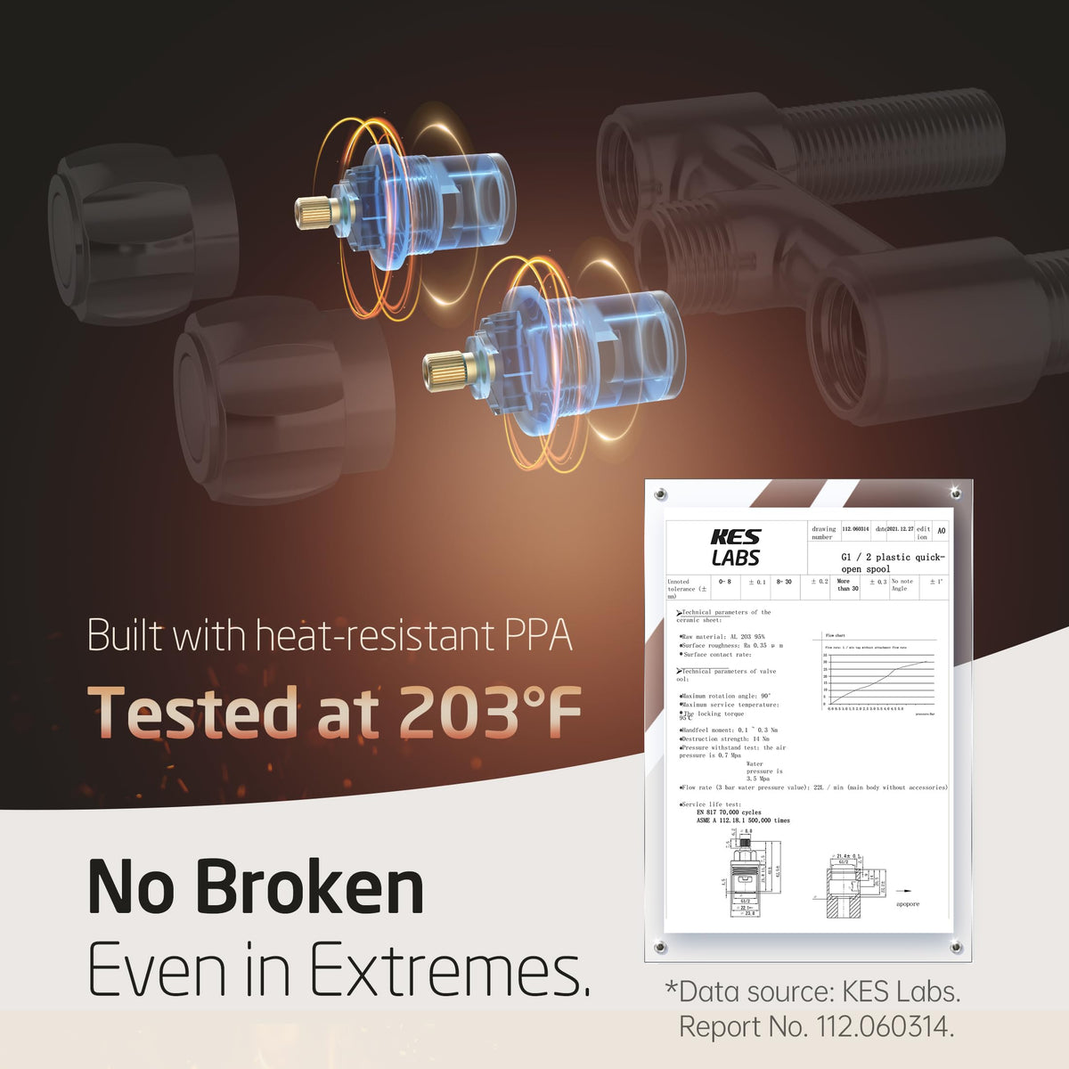 KES installed on RV side panel for rugged outdoor performance