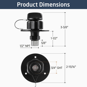 KES packaging layout with spare valve and filter for convenient replacements