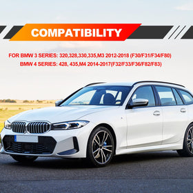 KEVWR installed on left-front BMW handle for improved appearance