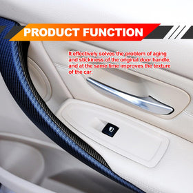 KEVWR installed on right-front BMW handle protecting original rubber