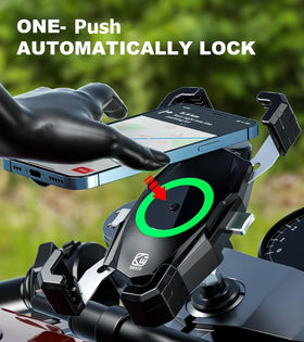 Kewig closeup of one‑second lock and quick release for fast single‑hand use
