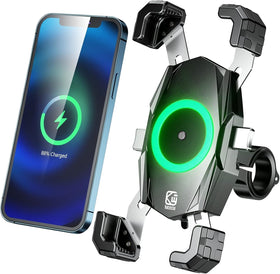 Kewig front mounted view showing secure grip and fast charging benefit