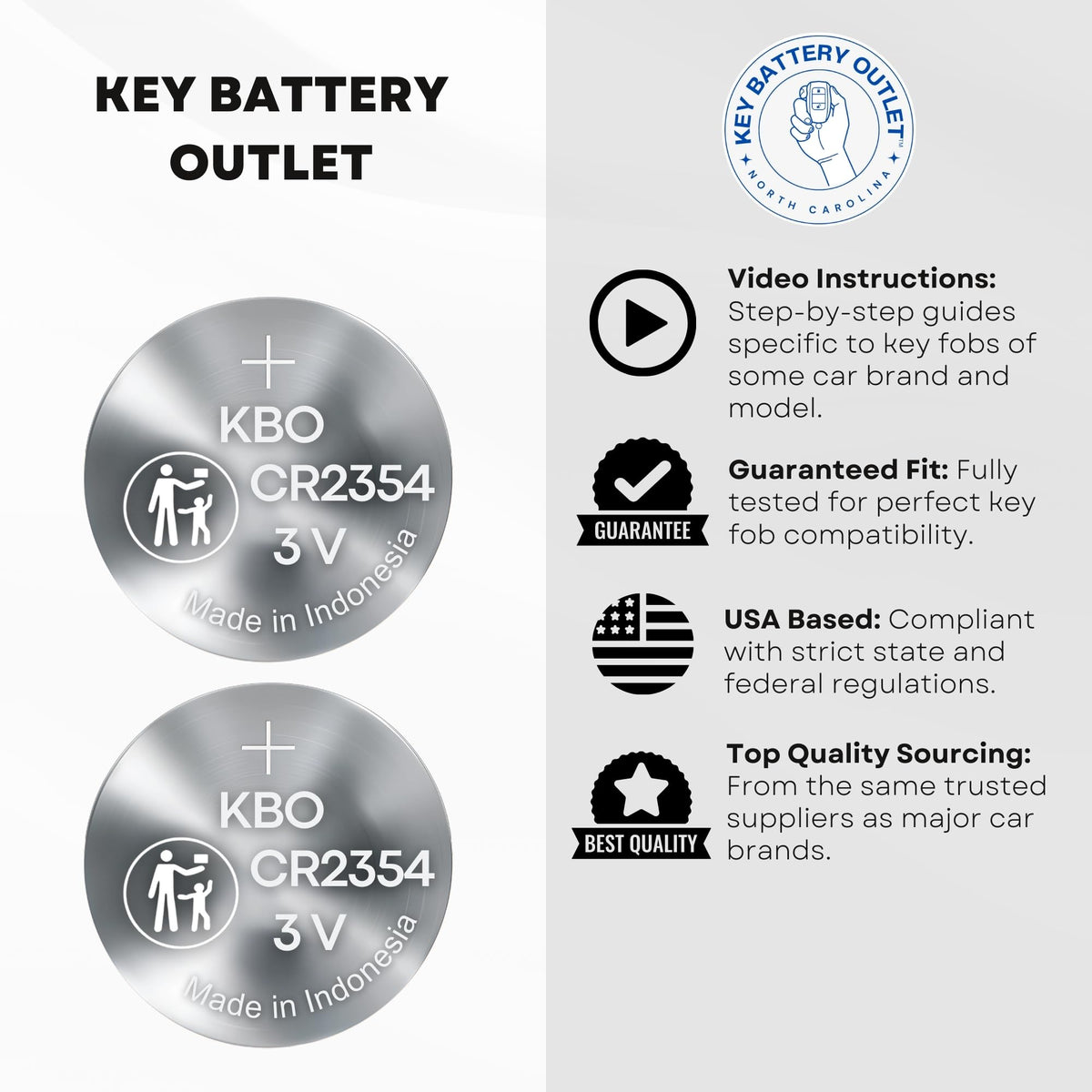Key Battery Outlet lifestyle image by Tesla Model X demonstrating convenience
