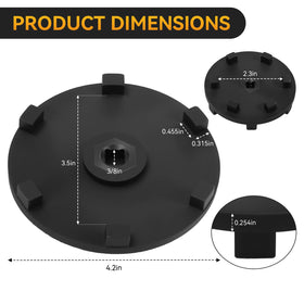 KEYDINHT chrome-vanadium finish detail highlighting corrosion resistance and durability