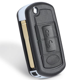 Keyecu front view of Range Rover key fob showing buttons and fit benefit