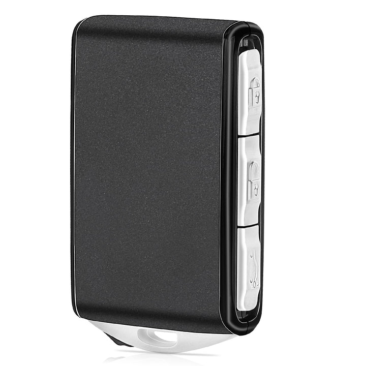 Keyecu front view of fob showing four buttons and clean fit