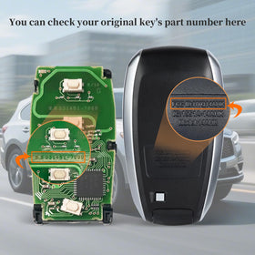 Keyecu circuit board close-up showing board ID and chip for verification benefit