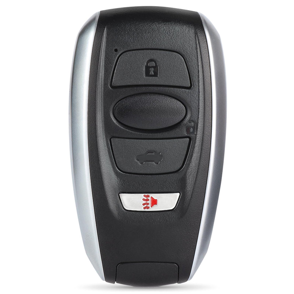 Keyecu front view showing buttons and brand, clear compatibility benefits